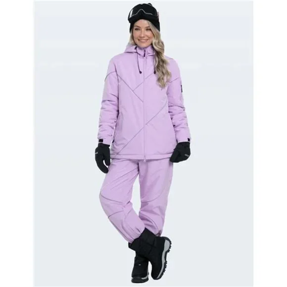 Women's Ski Snowsuit Waterproof Windproof Insulated Jacket and Pants Set